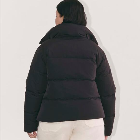 Everlane The Re:Down Puffer Bomber in black Size S - Picture 9 of 9
